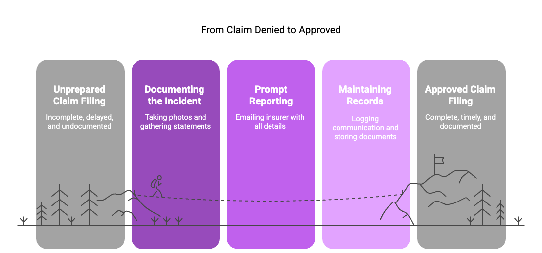 from claim denied to approved